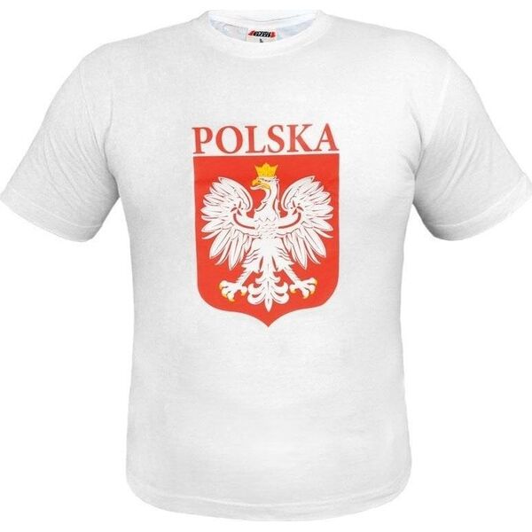 Koszulka z nadrukiem biała M