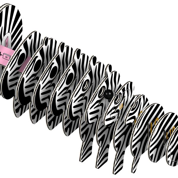 Zebra Eugy. Eko Układanka 3D
