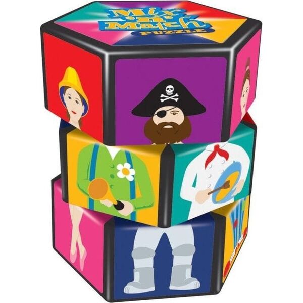 Obkręcane puzzle Postacie