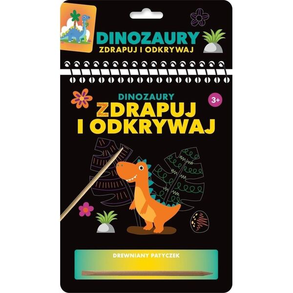 Zdrapuj i odkrywaj. Dinozaury