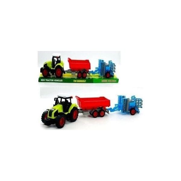 Traktor z maszyną rolniczą