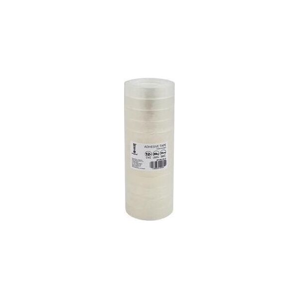 Taśma klejąca 12mmx30m słupek (12szt) MemoBe
