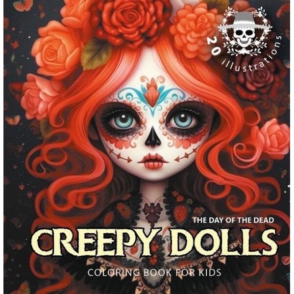 Kolorowanka 160x160 Creepy dolls Upiorne laleczki
