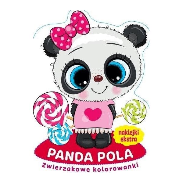 Zwierzakowe kolorowanki. Panda Pola