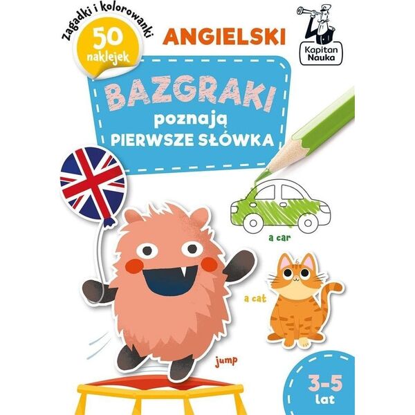 Bazgraki poznają angielski. Pierwsze słówka