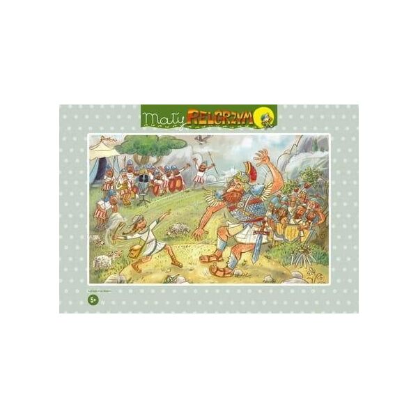 Puzzle 15 Mały Pielgrzym - Dawid i Goliat