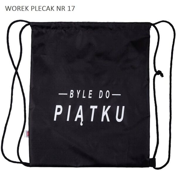 Worek plecak Byle do piątku