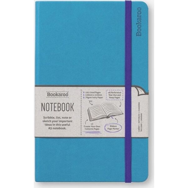 Bookaroo Notatnik Journal A5 - Turkusowy