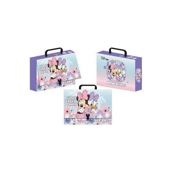 Teczka z rączką walizeczka Minnie Daisy EDUKAMP