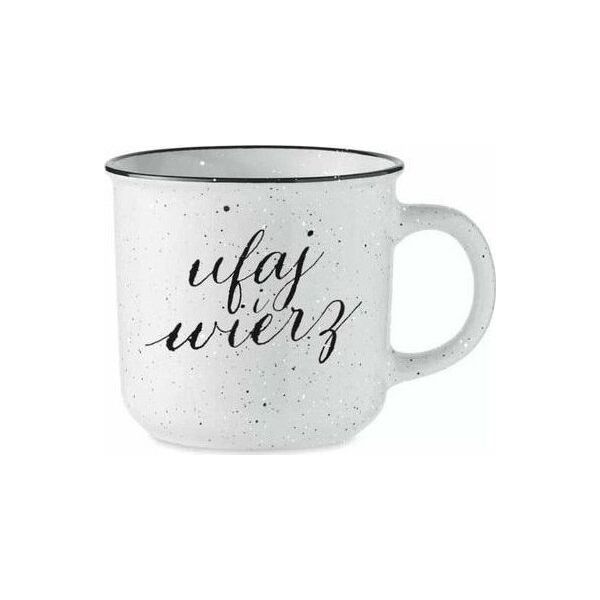 Kubek vintage - Ufaj wierz EDUKAMP