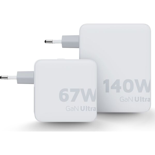 Xtorm Adapter podróżny GaN Ultra 67W wtyczki EU,US,UK + kabel USB-C PD