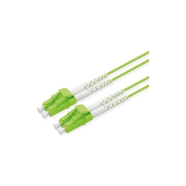 Triton Kabel światłowodowy ROLINE 50/125m OM5, LC/LC, LSOH, złącze niskostratne, zielony, 15 m