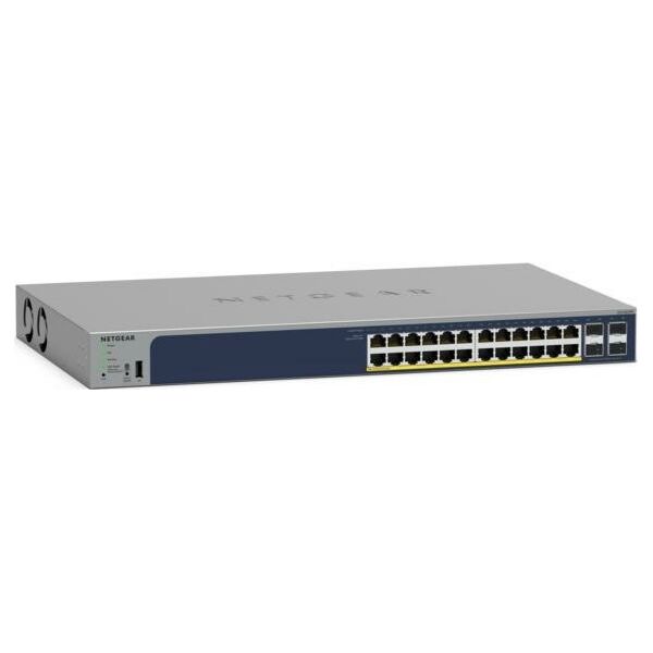 Switch Netgear GS728TPP-300EUS 28p PoE 380W (PoE+: 24p) Managed Gigabit
