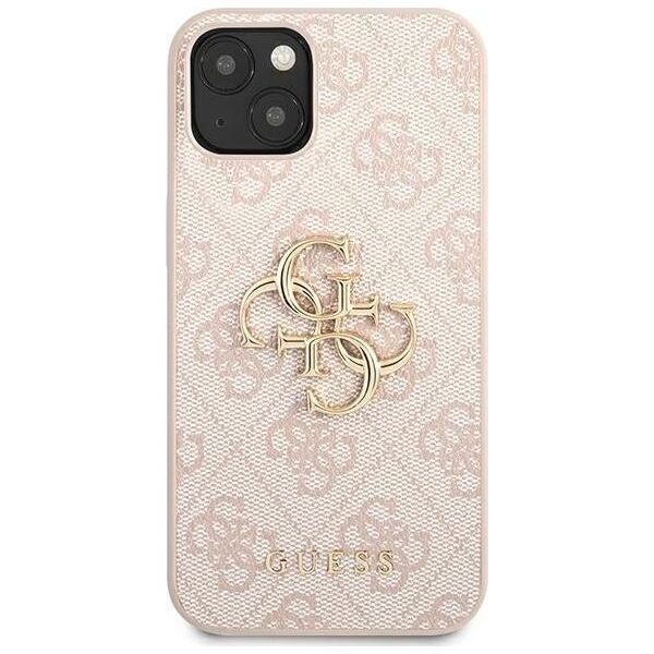 Guess Guess GUHCP13M4GMGPI iPhone 13 6,1" różowy/pink hardcase 4G Big Metal Logo