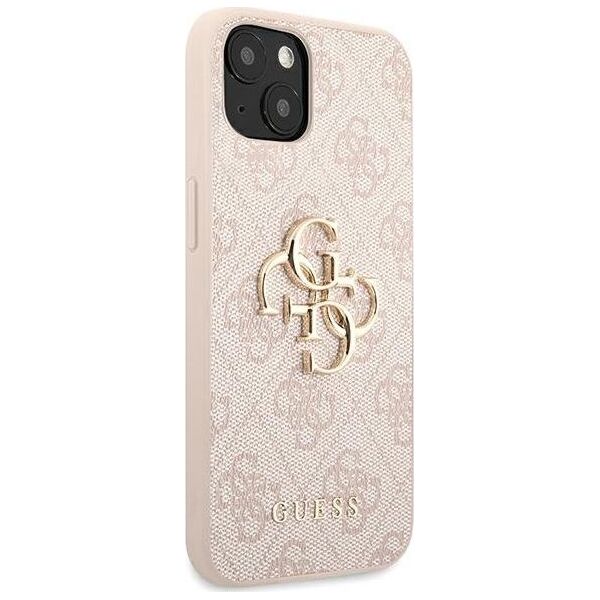 Guess Guess GUHCP13M4GMGPI iPhone 13 6,1" różowy/pink hardcase 4G Big Metal Logo