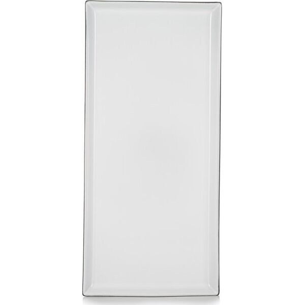 Talerz prostokątny Equinoxe biały 32x15 cm