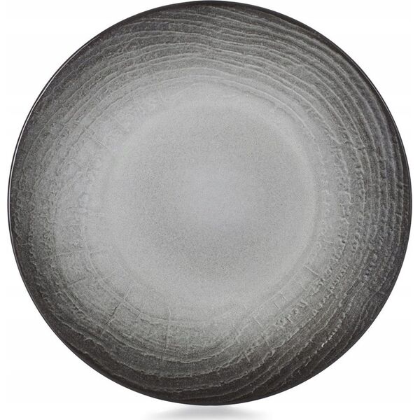 SWELL Talerz płaski 21,5 cm czarny piasek