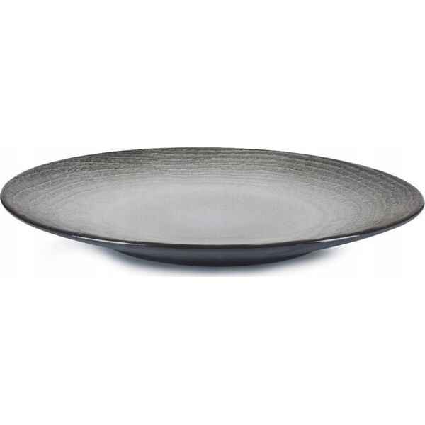 SWELL Talerz płaski 21,5 cm czarny piasek