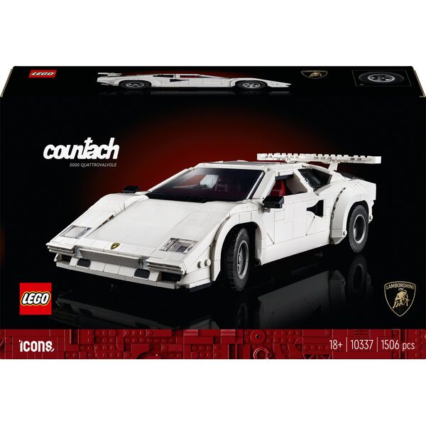 LEGO Icons Lamborghini Countach 5000 Quattrovalvole (10337)