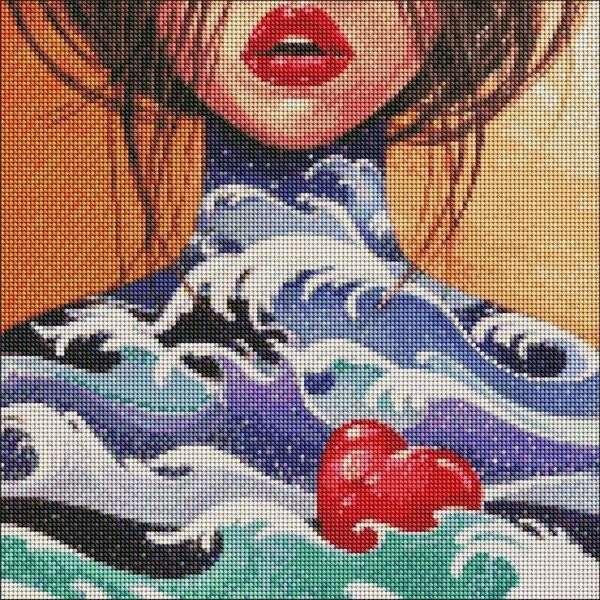 Norimpex Diamentowa mozaika - Serce oceanu 40x40cm
