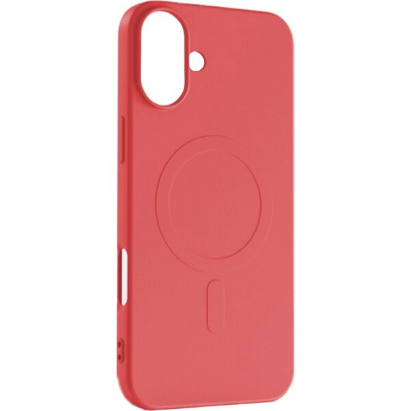 Hurtel Etui Liquid Silicone Case MagSafe na iPhone 16 - czerwone