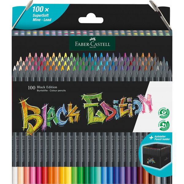 Kredki tr?jk?tne Black Edition 100 kolor?w