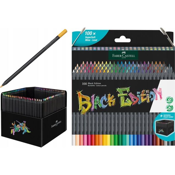 Kredki tr?jk?tne Black Edition 100 kolor?w