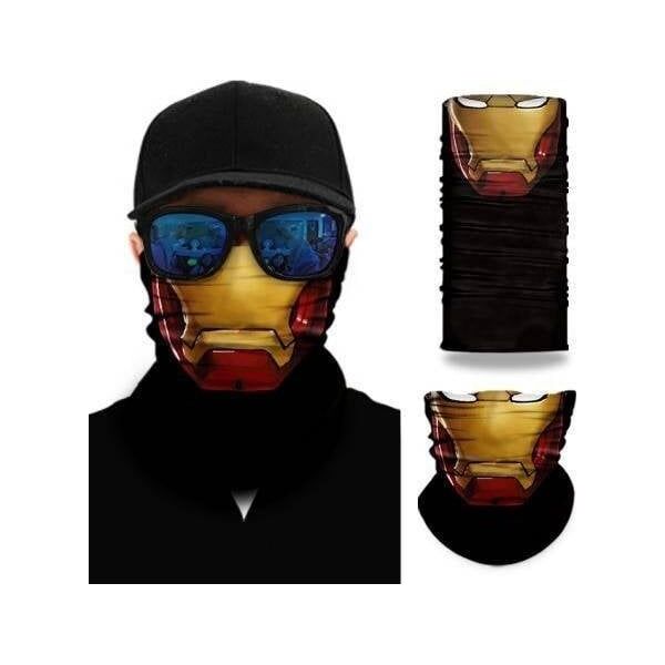 Chusta bandana antybakteryjna - Iron-Man