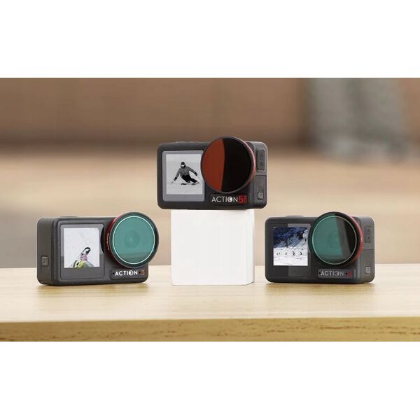 Filtr Hybrydowy 2w1 Polaryzacyjny Pl Nd32 Do Dji Osmo Action 5 Pro / 5pro / 4 / 3 / Fi903-32p