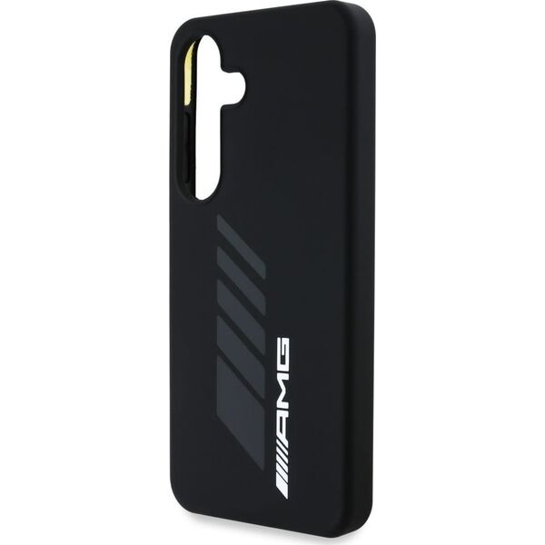 Etui AMG Oversize Rhombs MagSafe do       Samsung Galaxy S25 czarny