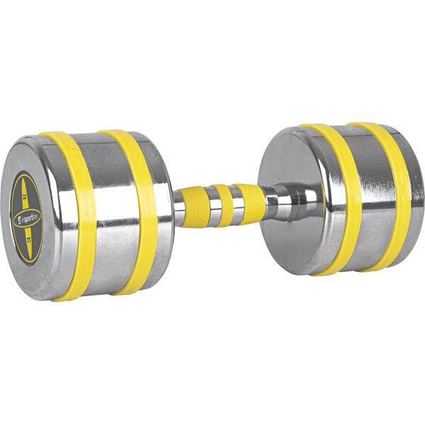 inSPORTline ‎Hantel Yellsteel chromowany 1 x 12 kg