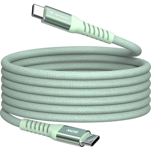 Verbatim 31864 kabel USB USB 2.0 1,2 m USB C Zielony