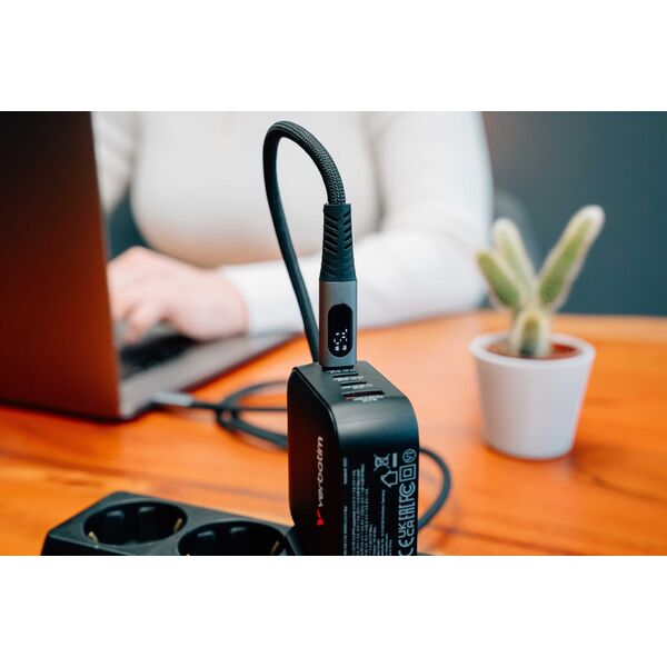 Verbatim 31849 kabel USB USB4 Gen 2x2 1,2 m USB C Czarny