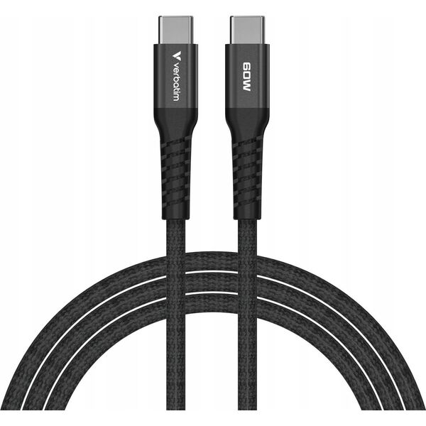 Verbatim 31859 kabel USB USB 2.0 1,2 m USB C Czarny