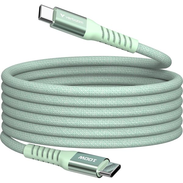Verbatim 31855 kabel USB USB 2.0 1,2 m USB C Zielony
