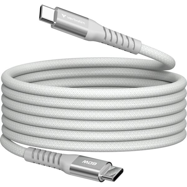 Verbatim 31850 kabel USB USB 2.0 1,2 m USB C Szary