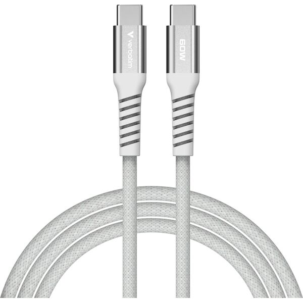 Verbatim 31850 kabel USB USB 2.0 1,2 m USB C Szary