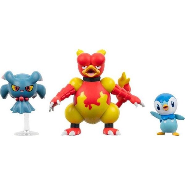 JAS POKEMON FIGURKA 3PAK PIP +MIS +MAG