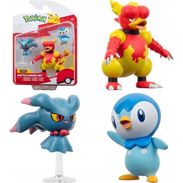 JAS POKEMON FIGURKA 3PAK PIP +MIS +MAG