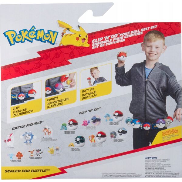 JAS POKEMON CLIP N GO PAS QUAXLY W16