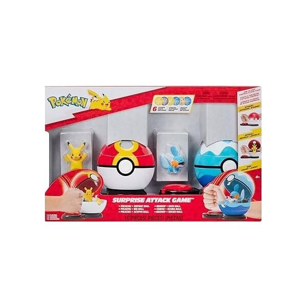 JAS POKEMON SURPRISE ATACK PIKACH MUDKIP