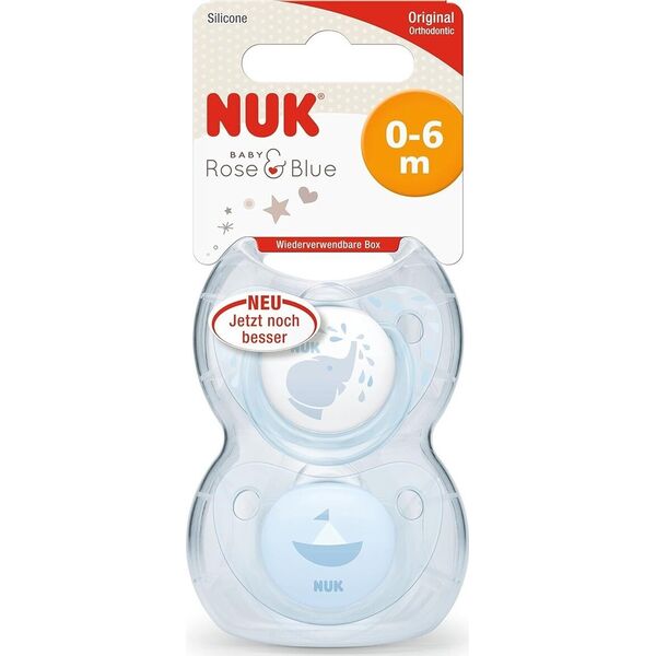 NUK NUK SMOCZEK USP 2EL 0-6M STAR 10730691 1/6