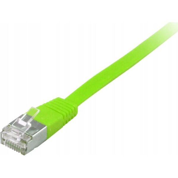 Equip Equip Patchkabel Cat6A  U/FTP 2xRJ45  3.00m grün  Flach LSZH