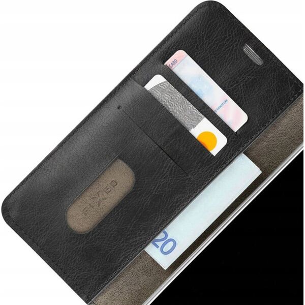 Fixed Opus | Book Case | Samsung | Galaxy S25 Ultra | Leather | Juodas