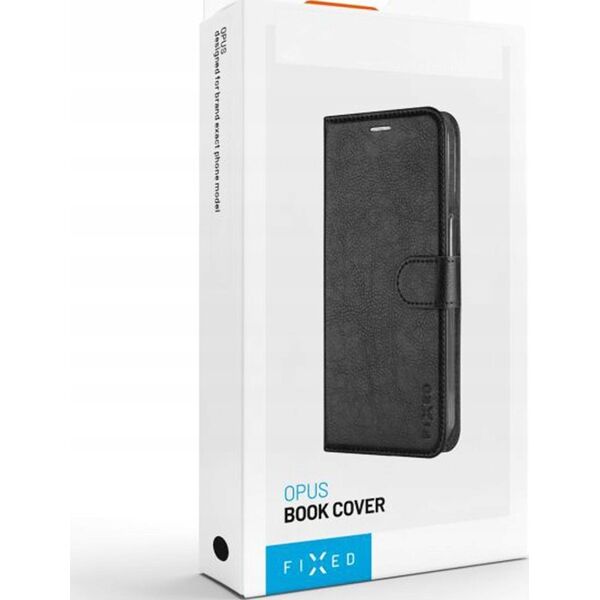 Fixed Opus | Book Case | Samsung | Galaxy S25+ | Leather | Juodas