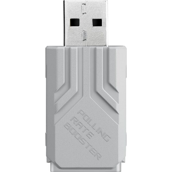 ASUS ROG Polling Rate Booster, 8000 Hz, bílá