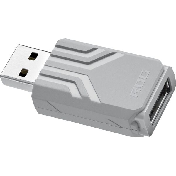 ASUS ROG Polling Rate Booster, 8000 Hz, bílá