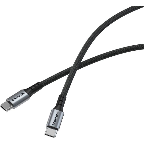 Verbatim 31846 kabel USB USB 2.0 1,2 m USB C Czarny
