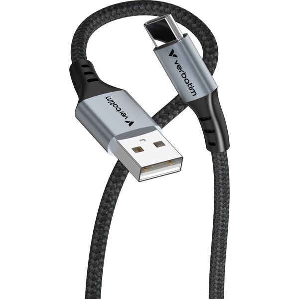 Verbatim 31843 kabel USB USB 2.0 1,2 m USB A USB C Czarny