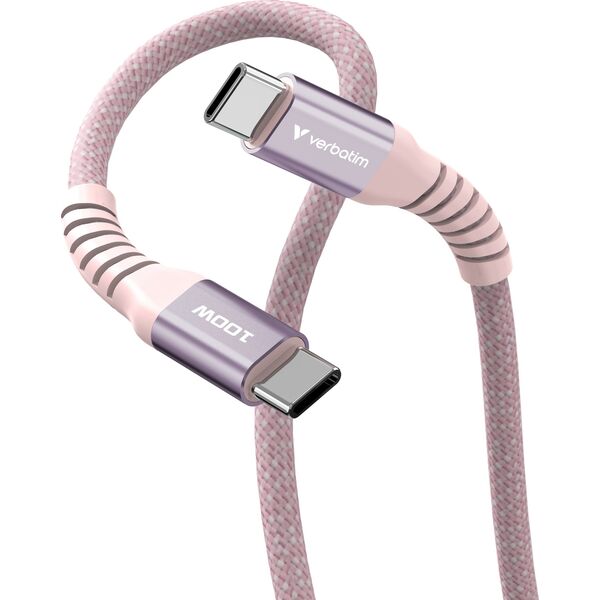 Verbatim 31857 kabel USB USB 2.0 1,2 m USB C Różowy